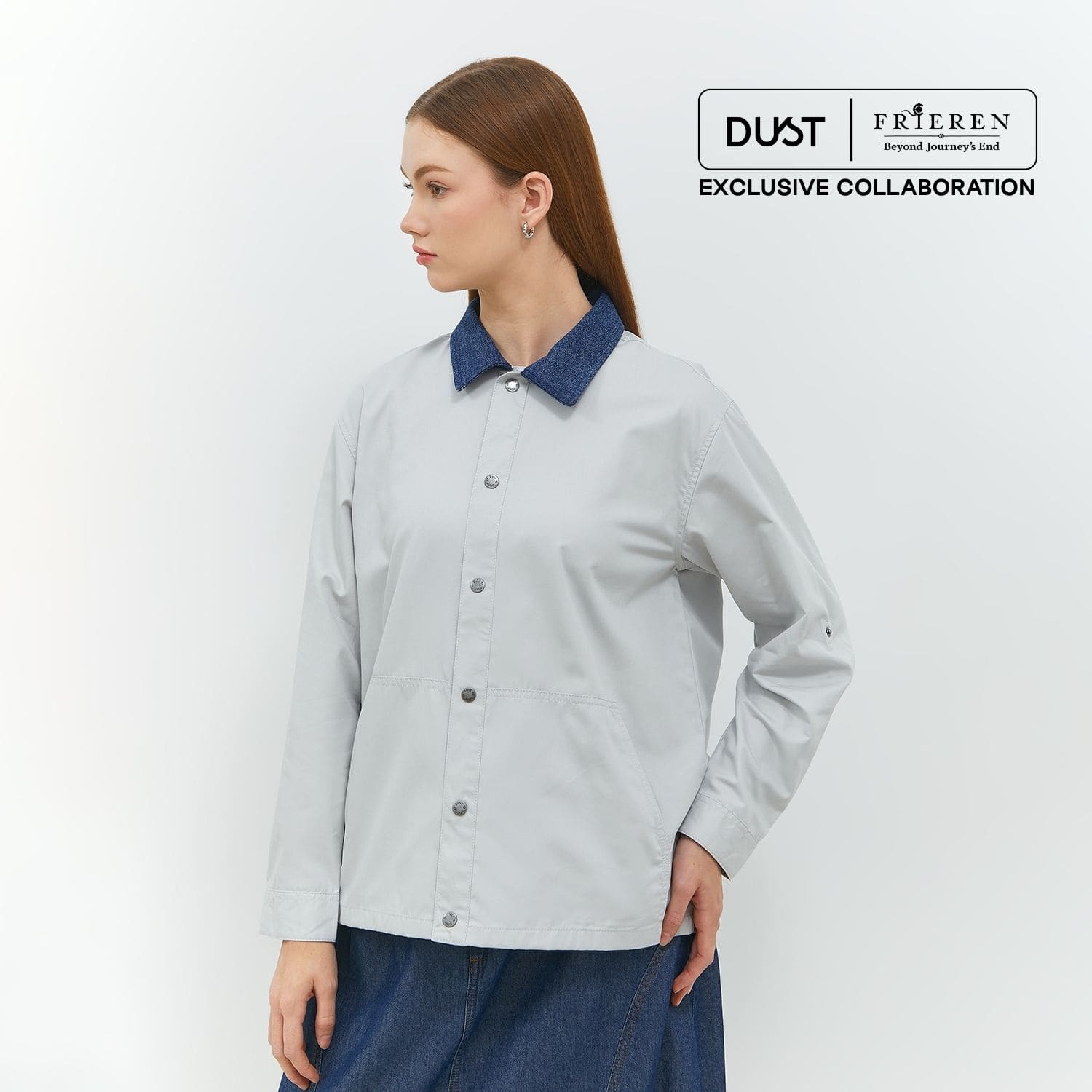 DUST Shirt Jacket Frieren Abu TENCEL™ Comfease (D.6204-U)