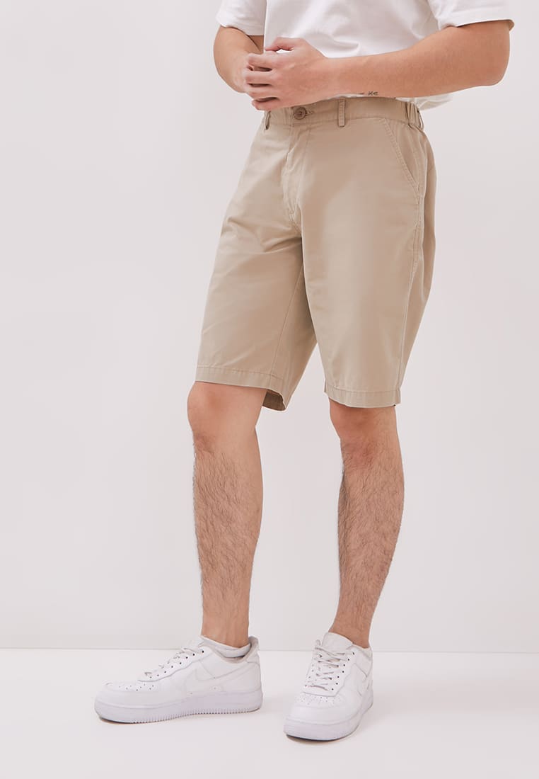 DUST Celana Short Pant Oliver Cream (DM.3404)