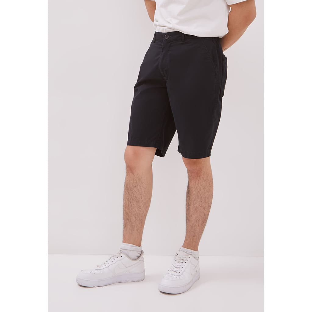 DUST Celana Short Pant Louie Hitam (DM.3401)