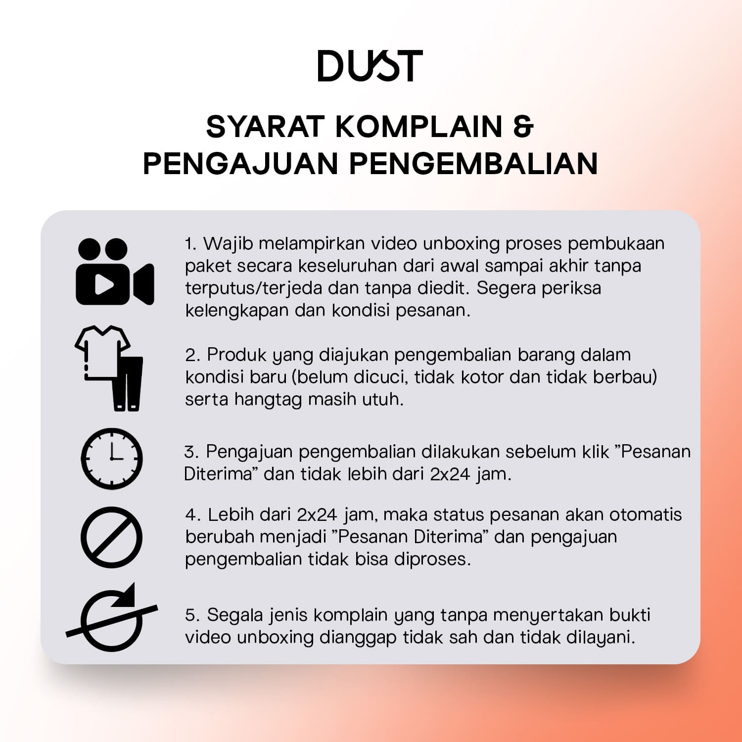 DUST Kaos Wimala Charcoal (D.71742)