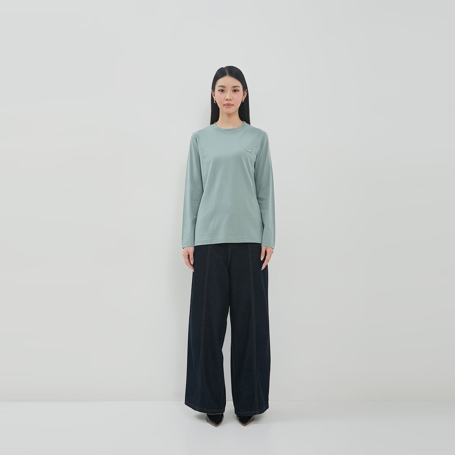 DUST Kaos Wimala Hijau Sage (D.71743)