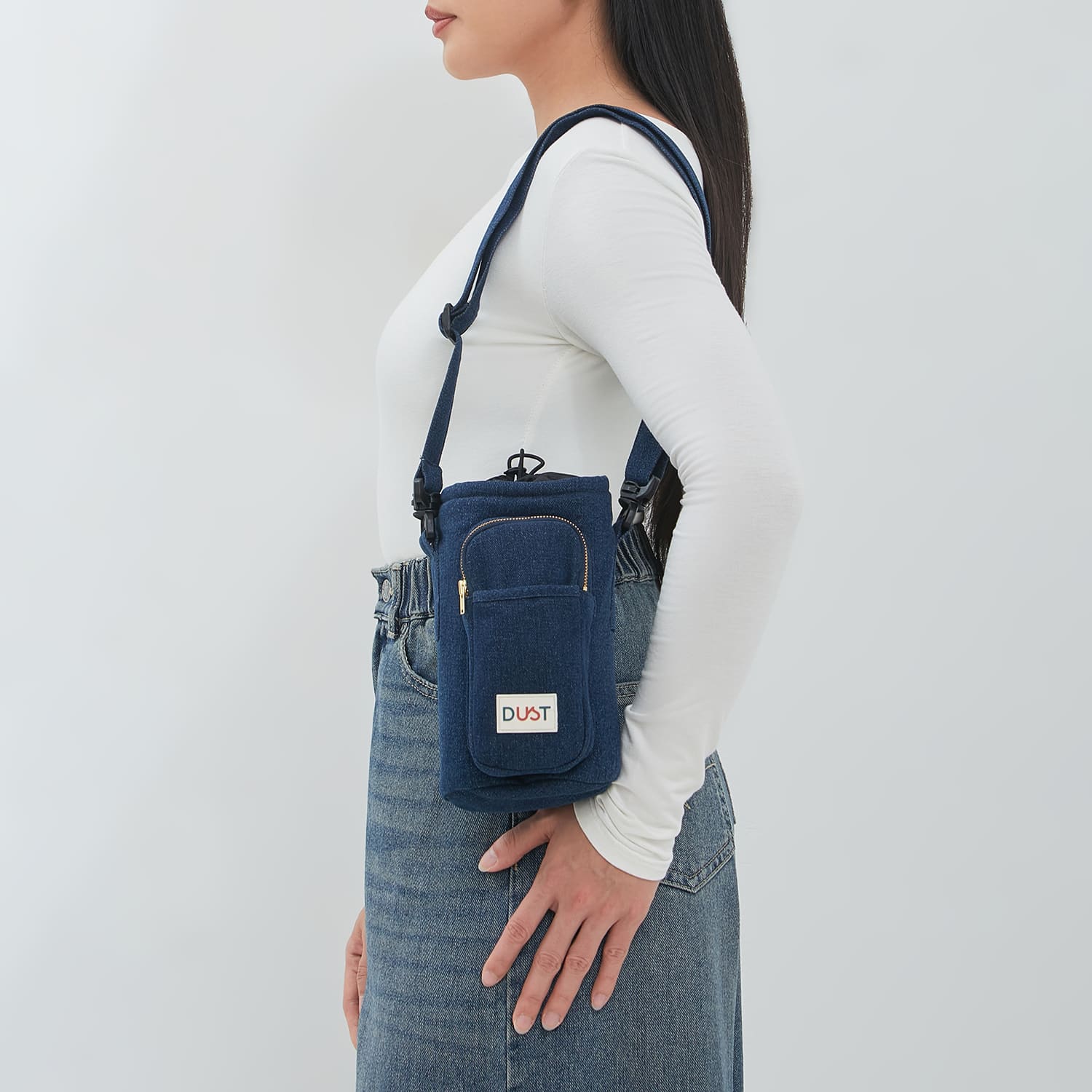DUST Tumbler Bag Denim Nobi Medium Dark Blue (D.9176)