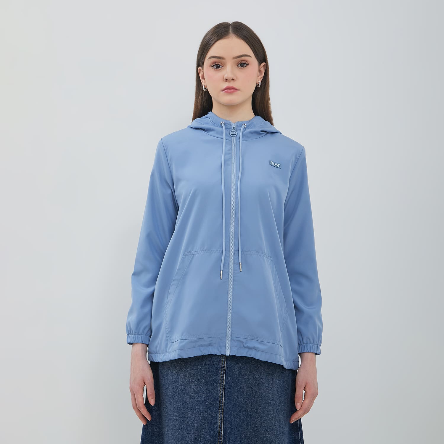DUST Jaket Parasut Arla Biru (D.56184)