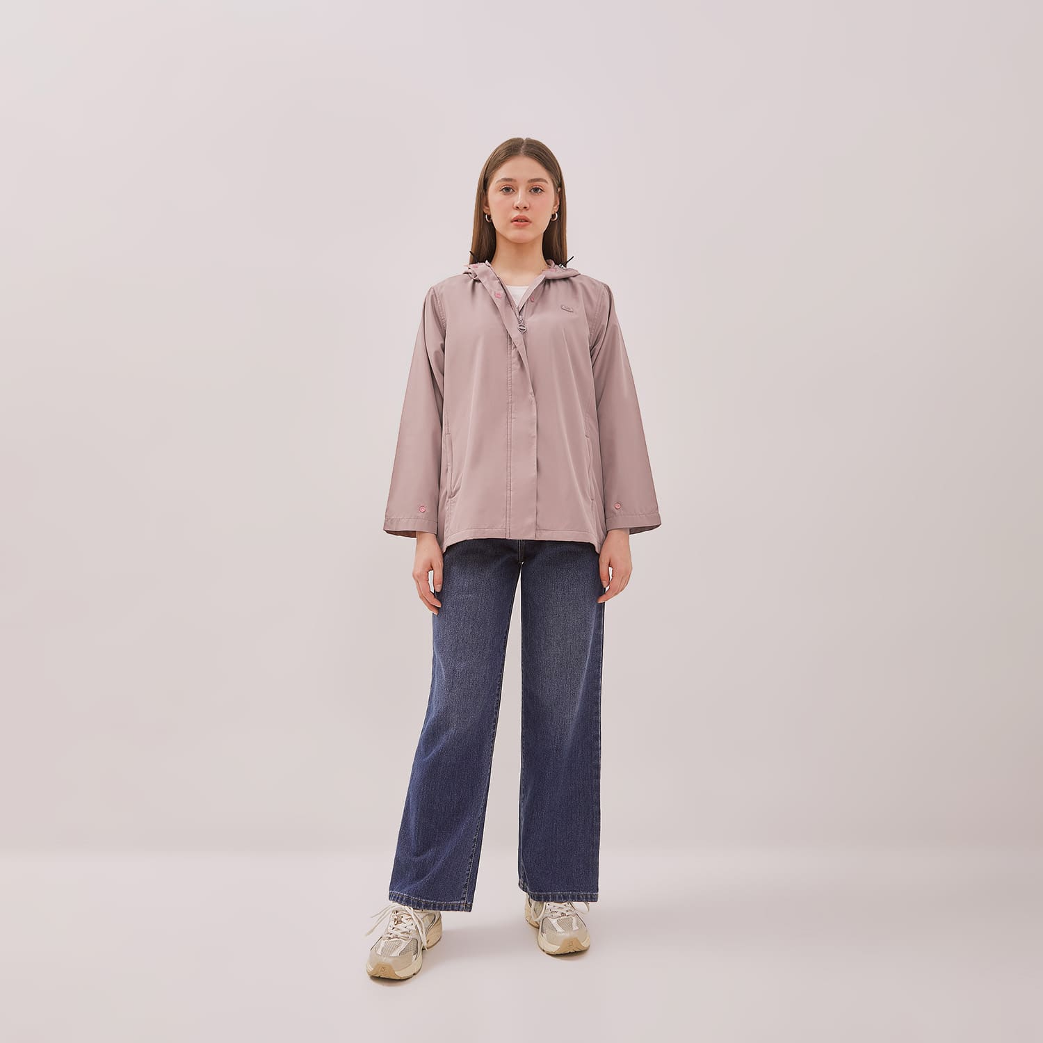 DUST Jaket Parasut Gami Pink (D.56182)