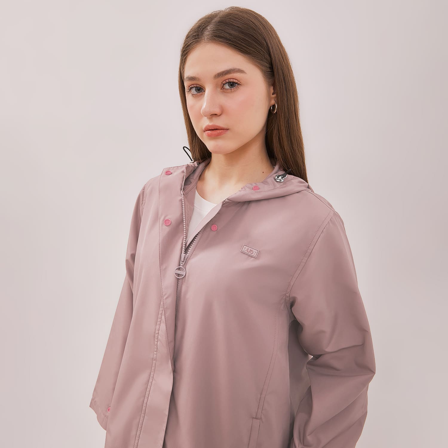 DUST Jaket Parasut Gami Pink (D.56182)