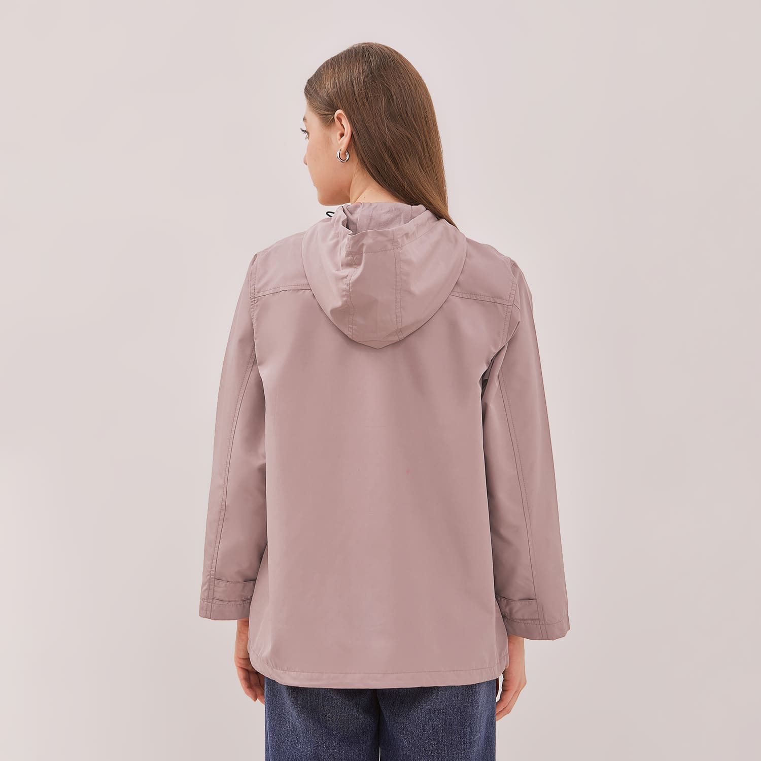 DUST Jaket Parasut Gami Pink (D.56182)