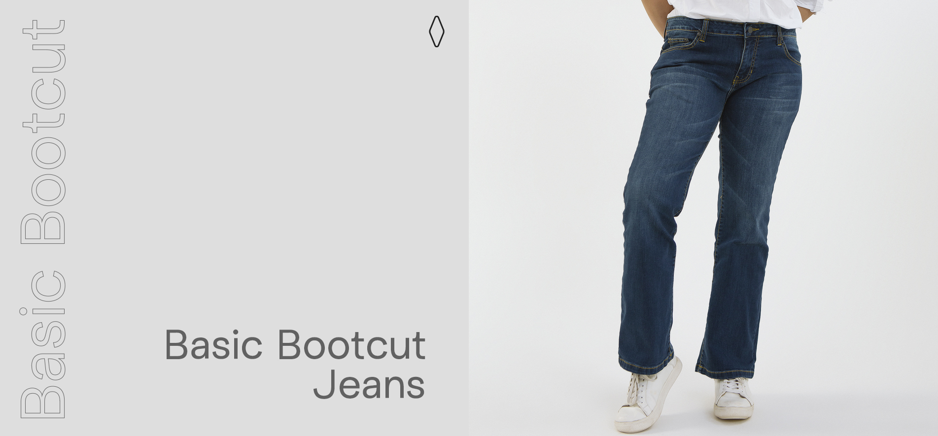 Basic Bootcut Jeans
